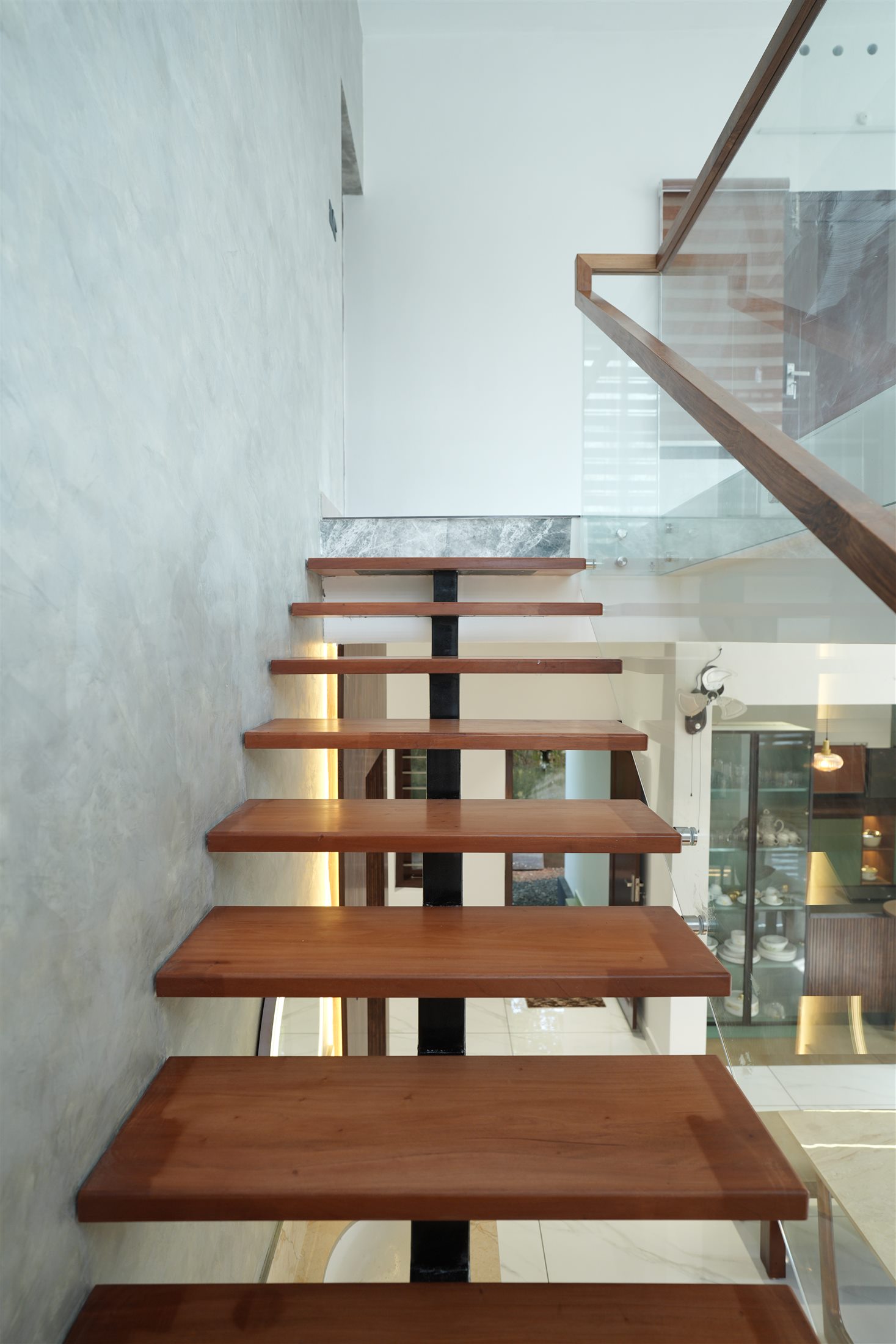 Samriddhi stair void and timber screen